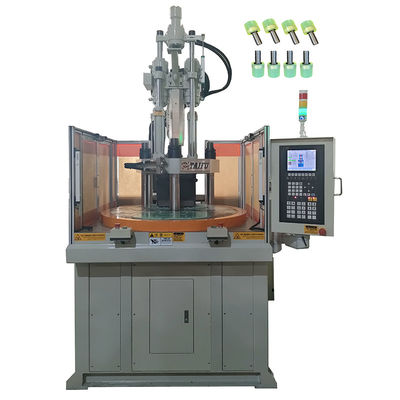 Gemakkelijk te bedienen Rotary Vertical Plastic Injection Molding Machine voor het maken van schroeven