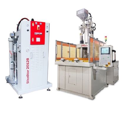 Vloeibare siliconen rubber LSR siliconen injectie gietmachine voor baby fopspeen