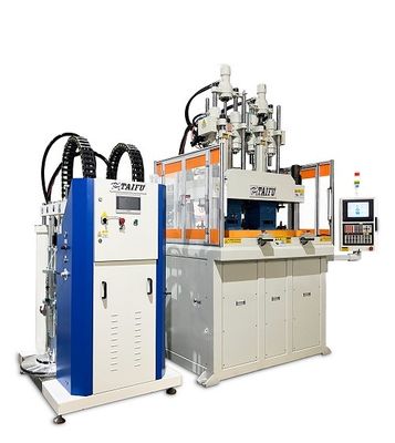 120 ton twee-kleurige LSR siliconen spuitgietmachine met draaitafel