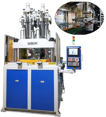 Twee-kleurige schroevendraaier spuitgietmachine met draaitafel