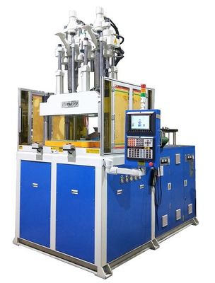 Twee-kleurige schroevendraaier spuitgietmachine met draaitafel