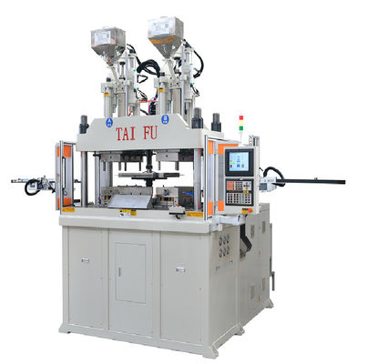 Verticale dubbele kleur spuitgietmachine van 120 ton voor twee-kleurige stopcontact