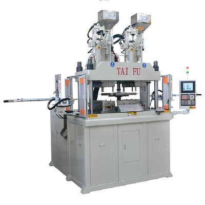 Verticale dubbele kleur spuitgietmachine van 120 ton voor twee-kleurige stopcontact