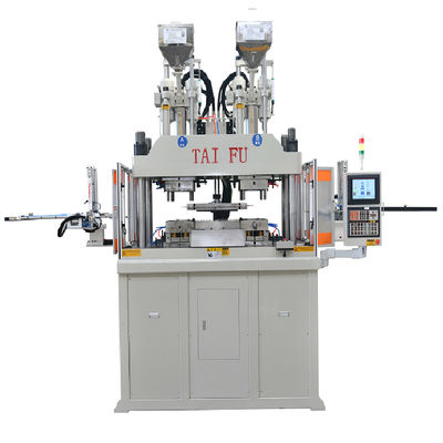 Verticale dubbele kleur spuitgietmachine van 120 ton voor twee-kleurige stopcontact