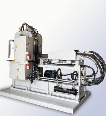 55 ton spuitgietmachine met C-type wit gebruikt voor oplaadkabel