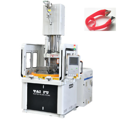 85 ton verticale draaibare injectievormmachine voor tafelplastics voor pincetten voor levensmiddelen