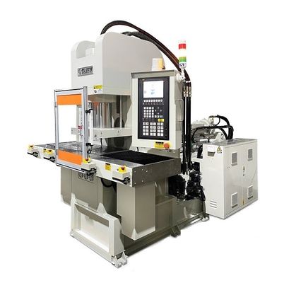 Verticale spuitgietmachine met dubbele schuif 120 ton