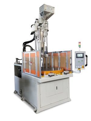 Verticale spuitgietmachine voor 85 ton PVC met draaitafel