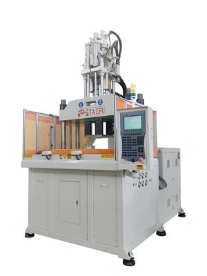 Twee-kleurige deksel plastic maken machine Verticale dubbele kleur injectie gietmachine