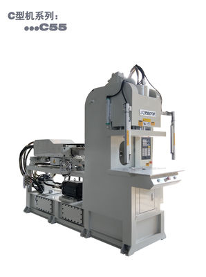 Delicaat Duurzaam En Efficiënt 55 Ton Injectie Gietmachine Met C Type Wit Gebruikt Voor Plastic Connector