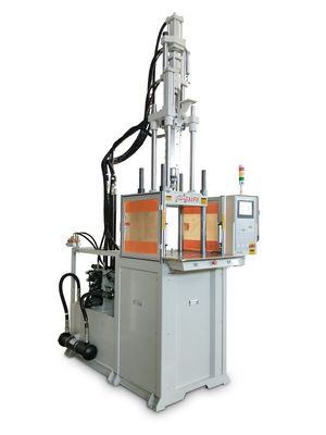 Efficiënte en duurzame 55 ton verticale high-speed plastic spuitgietmachine gebruikt voor communicatie apparatuur reserve