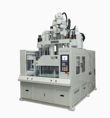 Precieze en efficiënte 120 ton verticale draaitafel spuitgietmachine voor auto-onderdelen Plastic product