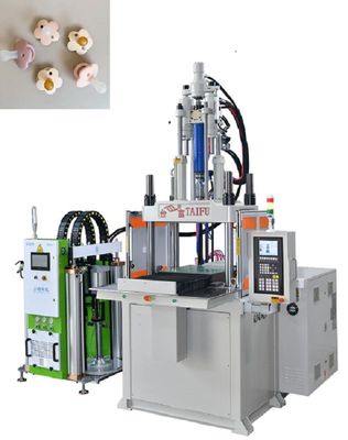 Aanpassing Energiebesparende Verticale LSR Silicone Injectie Gietmachine Voor Baby zuiger