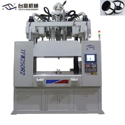 Verticale spuitgietmachine met hoge precisie, met lage werkbank, voor filter