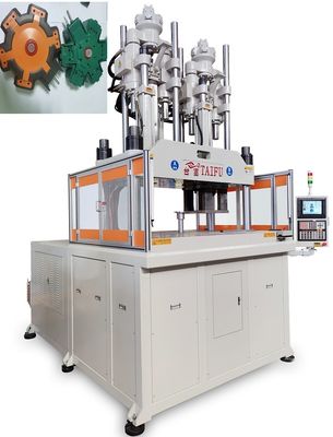 Verticale dubbele kleur spuitgietmachine voor uitlaatverlenging van 170 ton