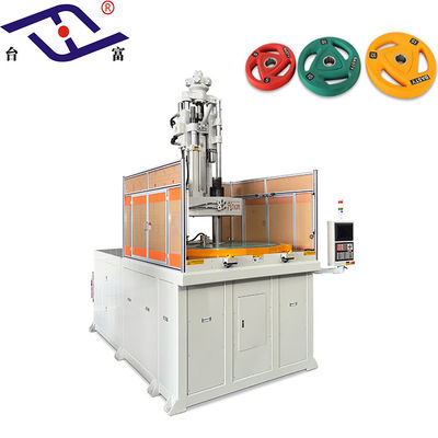 Hoog efficiënte 200 ton roterende verticale spuitgietmachine voor barbellplaten