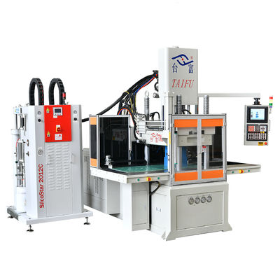 Liquid silicone dust cover making machine rem-type dubbele schuif injectie gietmachine