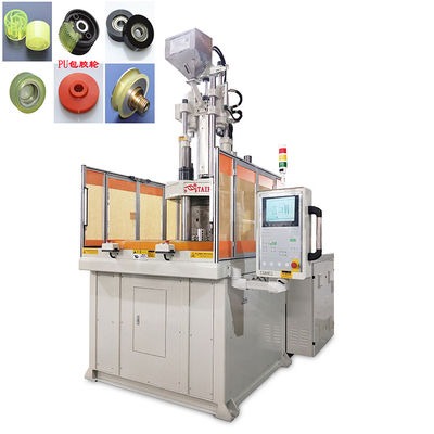 Hoogprecisie 120 ton roterende verticale spuitgietmachine voor rubber gecoat wiel