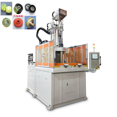 Hoogprecisie 120 ton roterende verticale spuitgietmachine voor rubber gecoat wiel