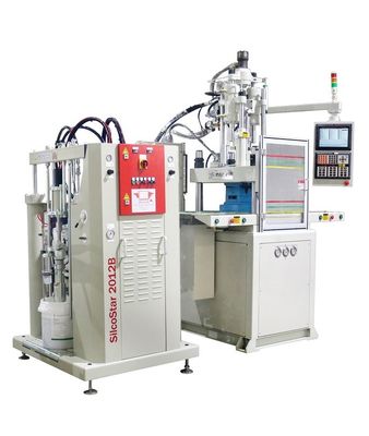 85 ton verticale dubbele glijmachine voor LSR-inspuiting voor horlogeband