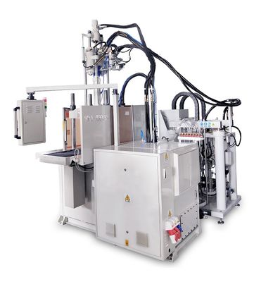85 ton schoenenzoolmachine Verticale dubbele glijmachine LSR-inspuitgietmachine
