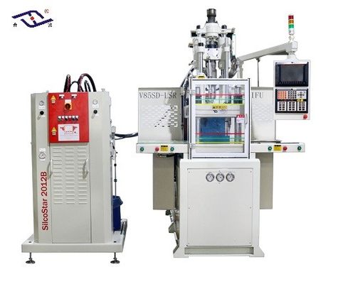 85 ton LSR Verticale Injectie Gietmachine Voor Silicone Zwembrillen