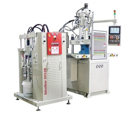 85 ton LSR Verticale Injectie Gietmachine Voor Silicone Zwembrillen