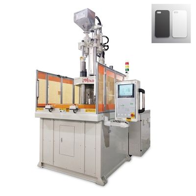 120 ton roterende verticale spuitmachine voor het maken van mobiele telefoonhoesjes