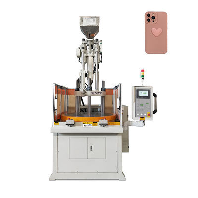 85 ton roterende verticale injectie gietmachine voor telefoonhoesjes