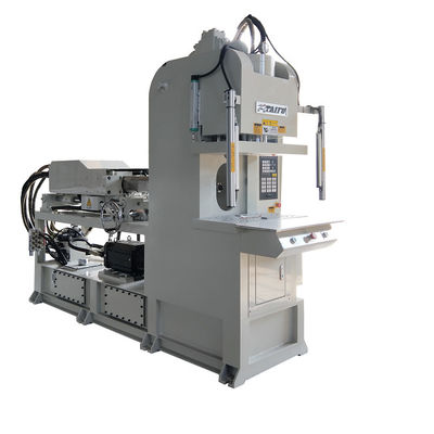Verticale spuitgietmachine voor het maken van draad