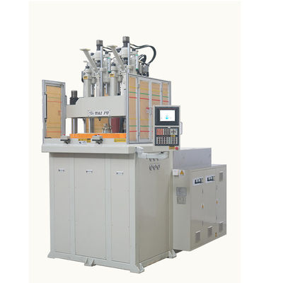 120 ton twee-kleurige verticale spuitgietmachine voor het maken van handvat
