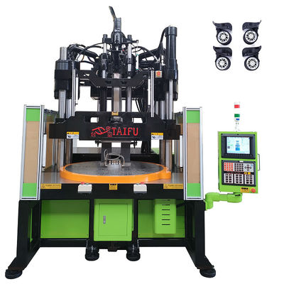 Verticale spuitgietmachine voor het maken van bagagewielen