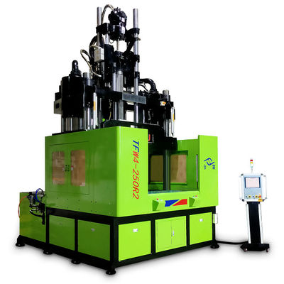 250 ton lage werkbank roterende verticale spuitgietmachine voor het maken van filters
