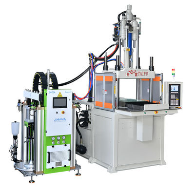Hoog efficiënte vloeibare siliconen verticale spuitgietmachine voor het maken van siliconen tandenborstel