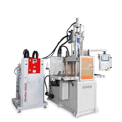 Dubbele glij LSR Verticale injectie gietmachine maken van siliconen ijsblokken vorm