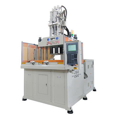 120 ton twee-kleurige verticale spuitgietmachine voor schaarhandgreep