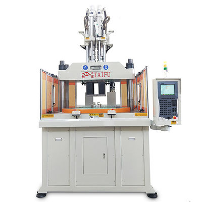 120 ton twee-kleurige verticale spuitgietmachine voor schaarhandgreep