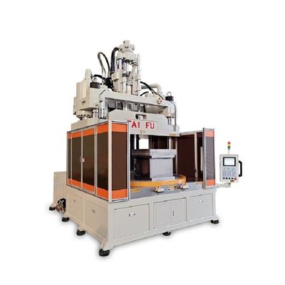 Verticale spuitgietmachine van 200 ton voor het maken van een veiligheidsbevestiger met een lage werktafel