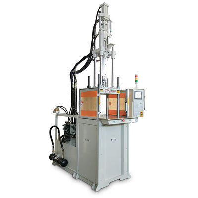 Verticale spuitgietmachine voor het maken van connectoren