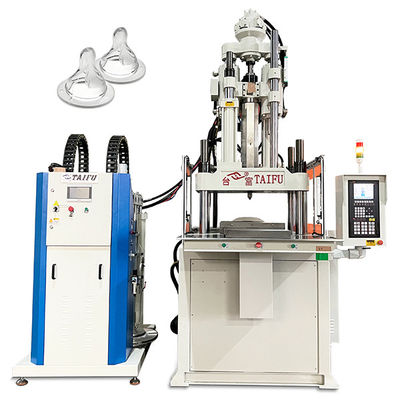120 ton vloeibare siliconen verticale injectie gietmachine voor het maken van baby-suippers
