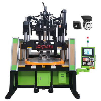 Verticale spuitgietmachine voor het maken van bagagewielen