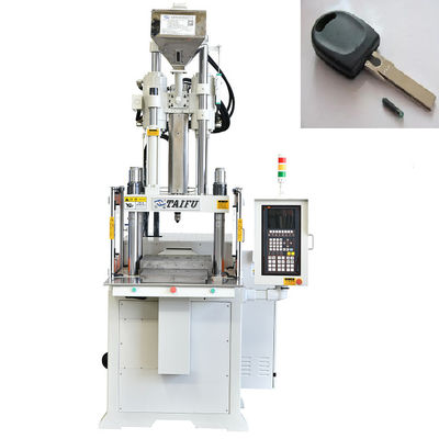 Eén glijbaan 85 ton Plastic Vertical Injection Molding Machine voor Sleutel