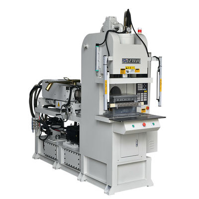 Makkelijke werking C-type verticale spuitgietmachine voor het maken van data draad