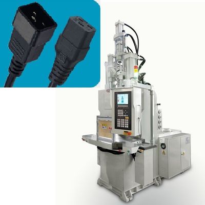 Verticale spuitgietmachine met dubbele schuif
