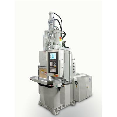 Verticale spuitgietmachine met dubbele schuif