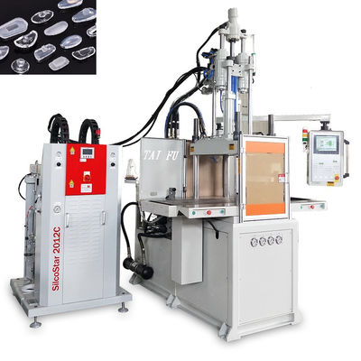 Vloeibare siliconenbrillen neuskussens maken machine 85T Verticale injectie gietmachine