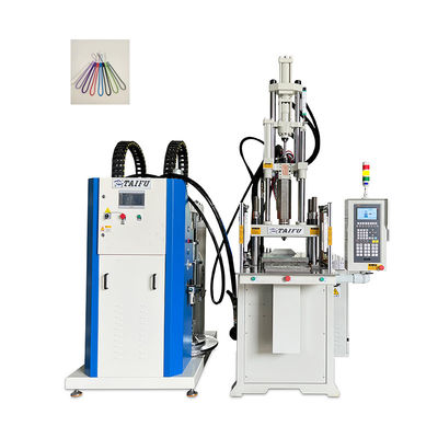 Verticale spuitgietmachine voor het maken van draad