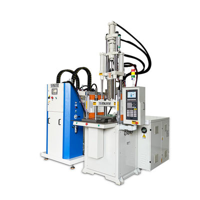 Verticale spuitgietmachine voor het maken van draad