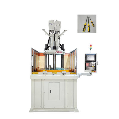 Gemakkelijk te bedienen Twee-kleurige verticale spuitgietmachine voor het maken van schroevendraaier