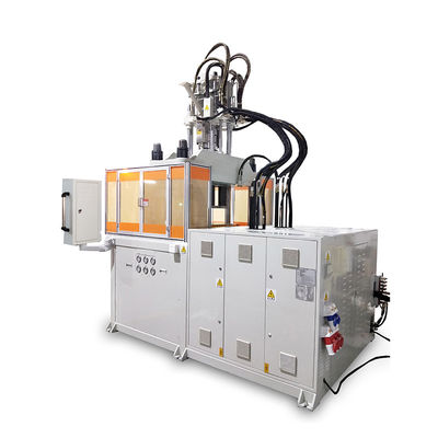 Eenvoudige werking Twee-kleurige verticale spuitgietmachine voor het maken van U-schijf
